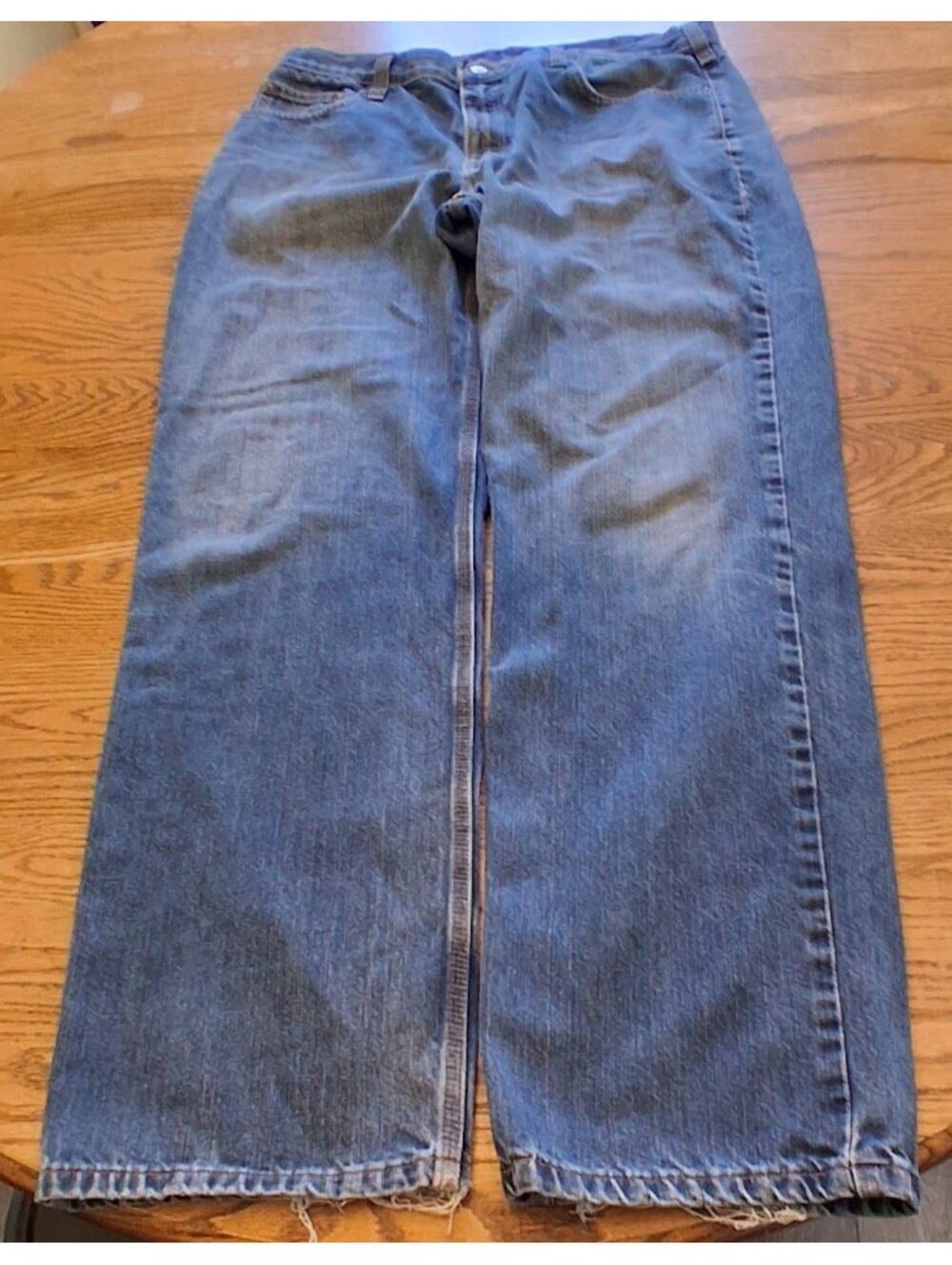 Y2K Carhartt Relaxed Fit Denim Jeans, Distressed, 36x34